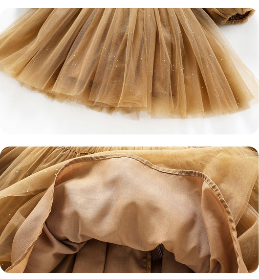 Vestido de Malla Elegante para Niña - Image 23