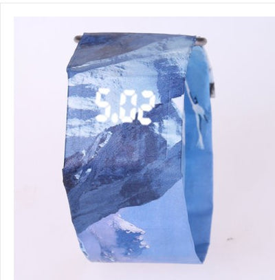 Reloj de Papel Inteligente Resistente al Agua y Desgarros - Image 7