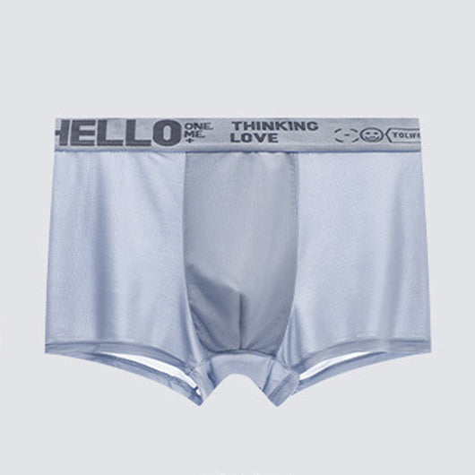 Bóxer de Seda de Hielo para Hombre HELLO - Comodidad Juvenil Premium - Image 9