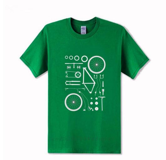 Camiseta Estampada de Manga Corta Unisex - Casual y Versátil - Image 14