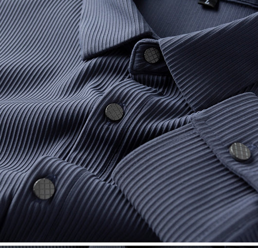 Camisa Blanca Ejecutiva sin Planchado Anti-arrugas - Image 23