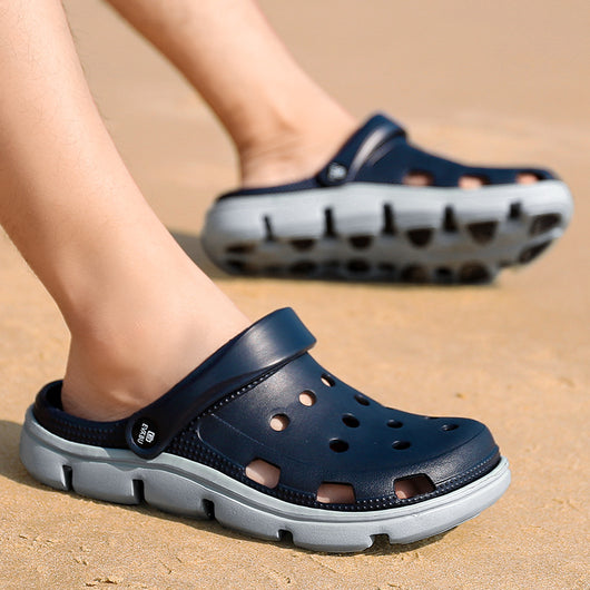 Sandalias Hombre Verano Tipo Zueco Baotou Outdoor Tendencia - Image 16