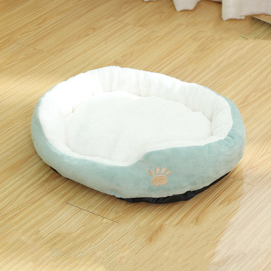 Cama Redonda para Mascotas Desmontable y Lavable - Refugio Cómodo para Perros y Gatos - Image 4