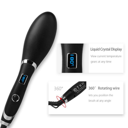 Cepillo Alisador Eléctrico Automático para Cabello - Image 2