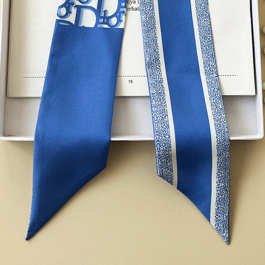 Pañuelo de Seda Delgado - Cinta para Cabello y Accesorios de Moda - Image 27