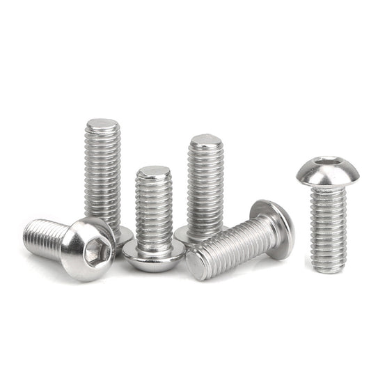 Tornillos de Acero Inoxidable Cabeza Redonda Hexagonal