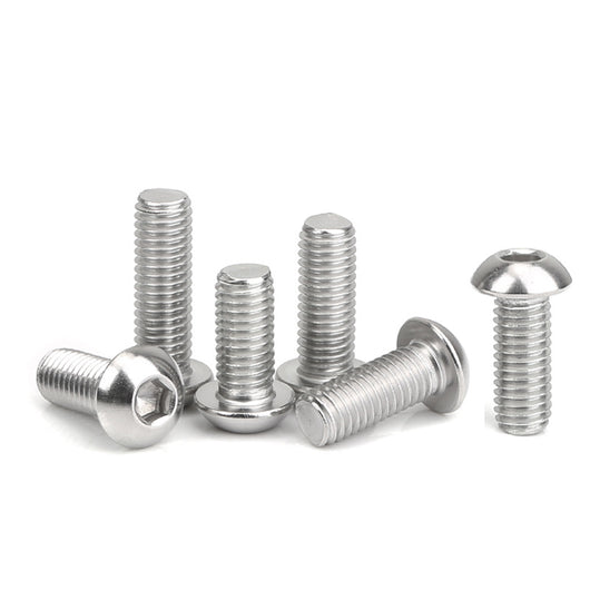 Tornillos de Acero Inoxidable Cabeza Redonda Hexagonal