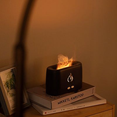 Difusor de Aroma con Efecto Llama - Humidificador Silencioso para el Hogar - Image 5