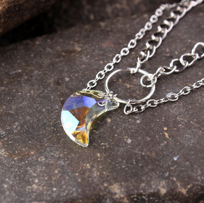 Collar Clavícula Luna de Cristal - Image 3