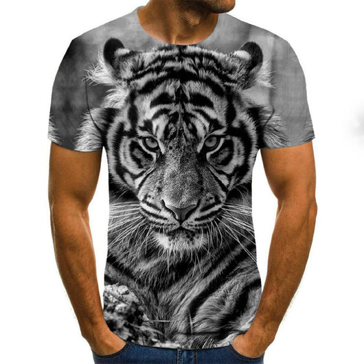 Playera 3D con Estampado Animal para Hombre - Image 18