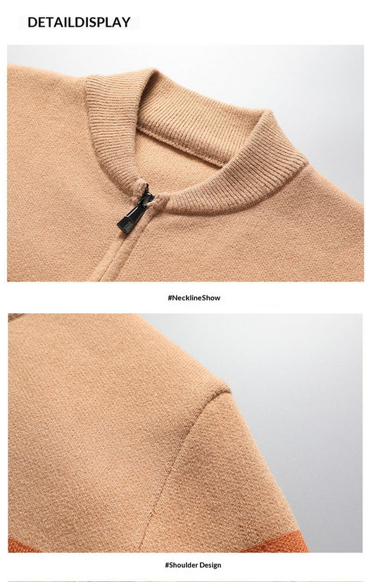 Cardigan Tejido para Hombre - Abrigo Versátil Primavera y Otoño - Image 18