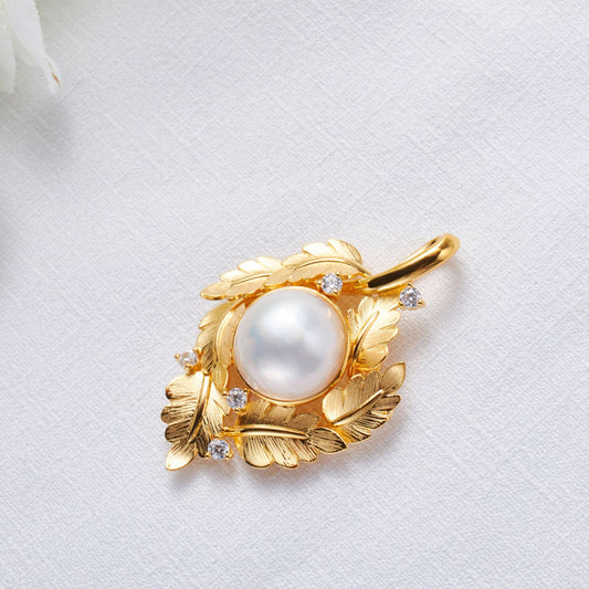 Pulsera Retro Chapada en Oro y Plata con Incrustaciones Naturales para Mujer - Image 2
