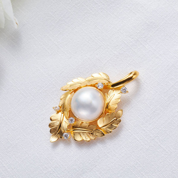 Pulsera Retro Chapada en Oro y Plata con Incrustaciones Naturales para Mujer