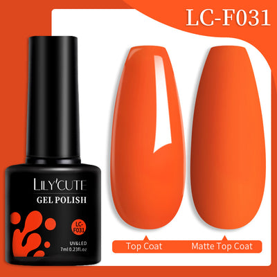 Set de Pegamento para Uñas con Brillo de Color Sólido - Image 66