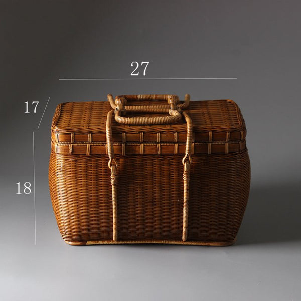 Bolsa Portátil de Bambú para Ceremonia del Té