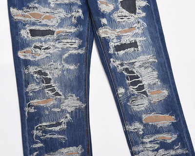 Jeans Rectos Vintage Desteñidos - Estilo Clásico Moderno - Image 3