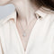 Collar de Plata Esterlina Personalizado con Acabado Mate
