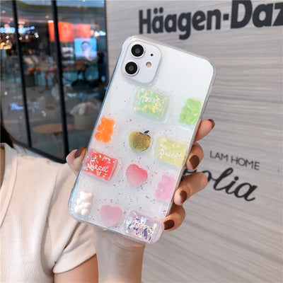 Funda Transparente de Caramelo para Teléfono Móvil - Image 3