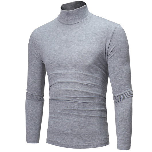 Suéter Cuello Alto Slim Fit Elegante para Hombre Joven - Image 4