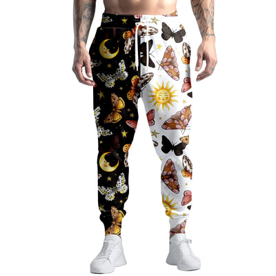 Pantalones de Chándal Estampado Digital Graffiti Colorido Corte Recto - Image 11