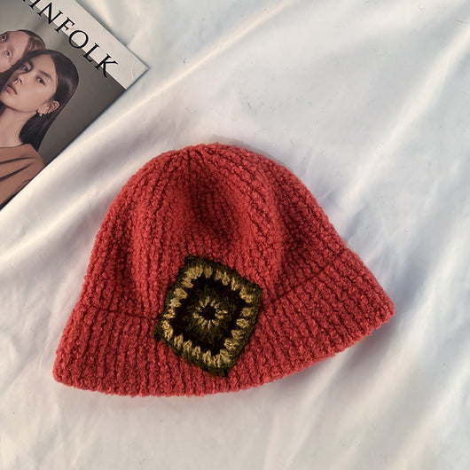 Gorro Tejido Retro para Mujer Otoño e Invierno - Image 7