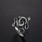 Anillo de Plata Tailandesa con Diseño de Serpiente Personalizado para Hombre