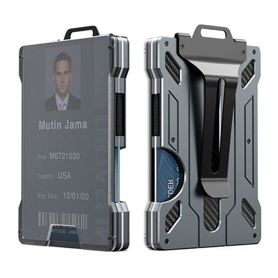 Billetera Metálica de Aleación de Aluminio con Protección RFID - Image 16