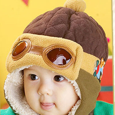 Gafas Aviador con Gorra Lei Feng 2 en 1