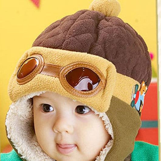 Gafas Aviador con Gorra Lei Feng 2 en 1