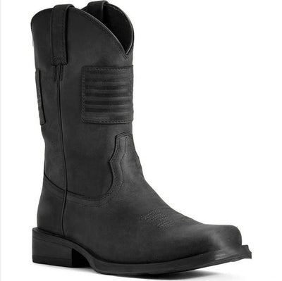 Botas Caballero Medianas Tacón Bajo Talla 38-48 - Image 7