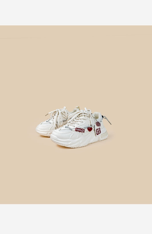 Zapatillas Deportivas Blancas con Suela Gruesa para Mujer - Image 14