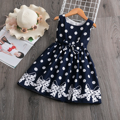 Vestido Infantil Largo de Encaje Princesa con Manga Larga - Image 5
