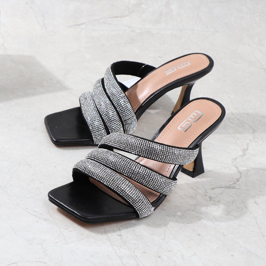 Tacones Altos Brillantes para Mujer - Sandalias Estileto Cómodo para Fiesta - Image 11