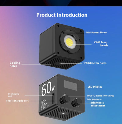 Luz de Relleno LED Portátil para Fotografía en Vivo - Image 13