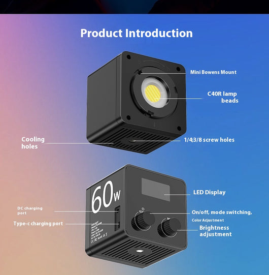 Luz de Relleno LED Portátil para Fotografía en Vivo - Image 13