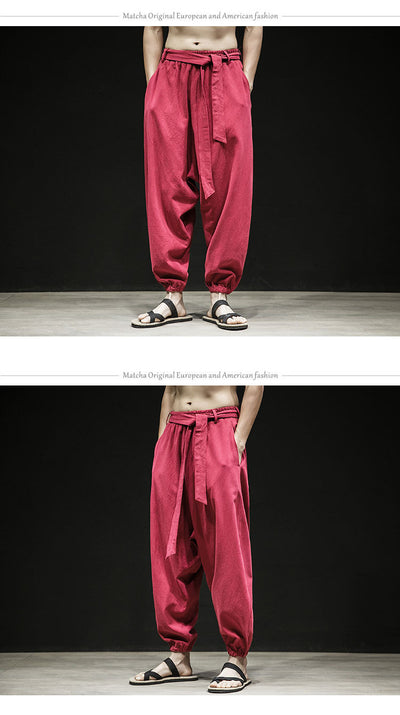 Pantalones Estilo Chino de Primavera y Verano para Hombre con Cintura Elástica - Image 9