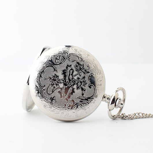 Reloj de Bolsillo Cuarzo con Diseño de Cielo Estrellado y Escala Romana - Image 3