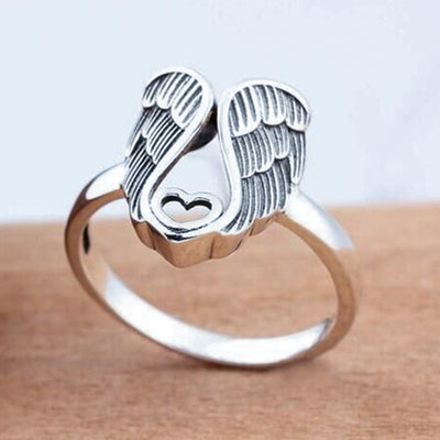 Anillo Alas de Ángel Vintage - Image 2