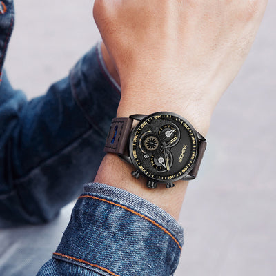 Reloj Cronógrafo de Tres Esferas con Calendario - Diseño Moderno y Personalidad - Image 11