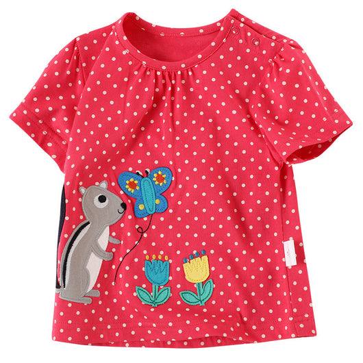 Playera Infantil de Manga Corta con Estampado de Caricaturas - Image 15