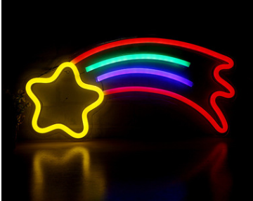 Letrero de Neón LED con Panel Acrílico - Luz Decorativa para Habitación - Image 10