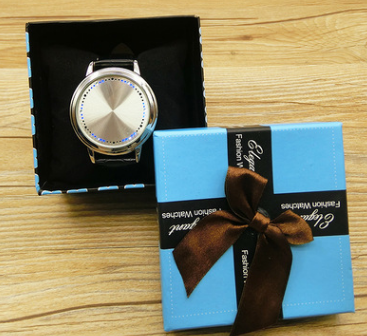 Reloj LED Inteligente Circular Impermeable - Unisex Pareja - Image 7