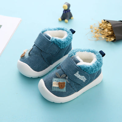 Zapatos de Invierno para Bebés y Niños Pequeños Bramille con Forro de Terciopelo