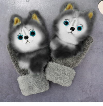 Manoplas Cálidas con Diseño de Animales para Otoño e Invierno - Image 16