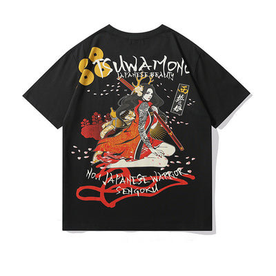Playeras de Algodón Bordadas para Parejas - Hombre y Mujer