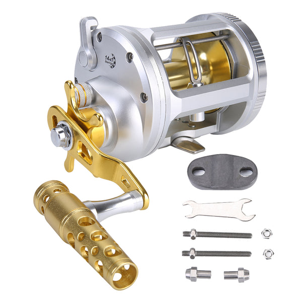Carrete de Pesca en Metal para Agua Salada