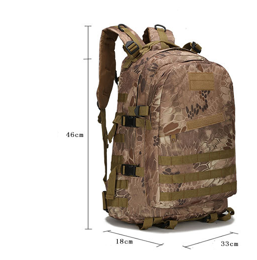 Mochila Táctica de Supervivencia Camuflaje para Montaña - Image 2