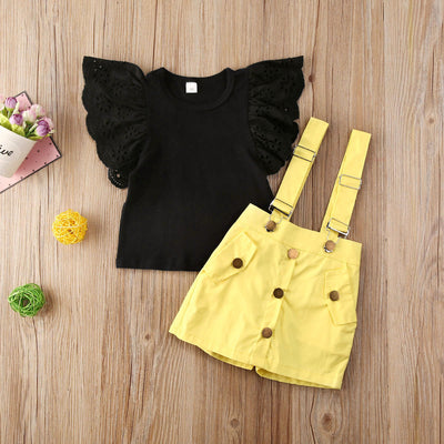 Falda Pantalón con Tirantes Ajustables
