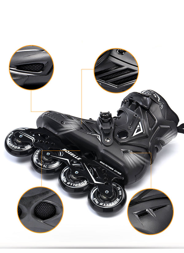 Patines en Línea para Adultos Principiantes - Diseño Elegante y Estable