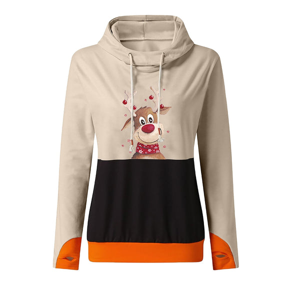 Playera Manga Larga Slim con Bloques de Color Estampados